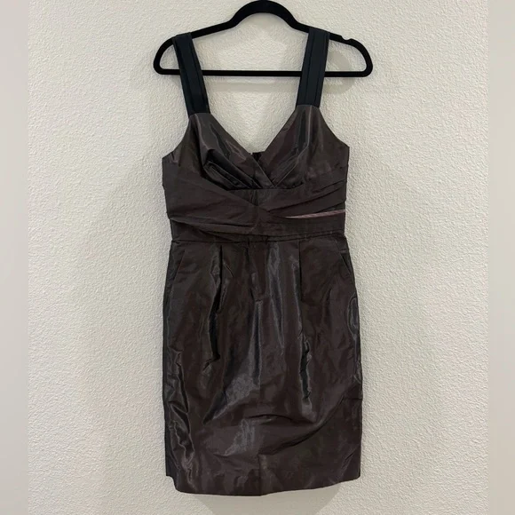 Banana Republic | Dresses | Banana Republic Metallic Formal Dress Size 4 |  Poshmark
